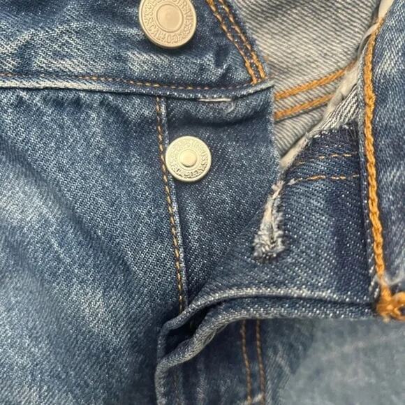 Levis Premium 29 Wedgie Icon Fit Ankle Women's Jeans Athens Shut It Wash - Picture 6 of 9